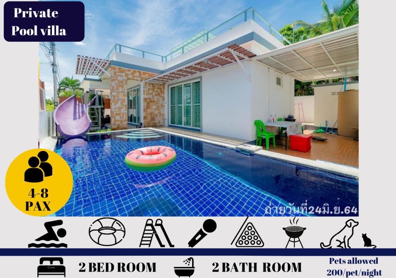 Little Hua-Hin Private Poolvilla From Beach 3Km HHQ Esterno foto