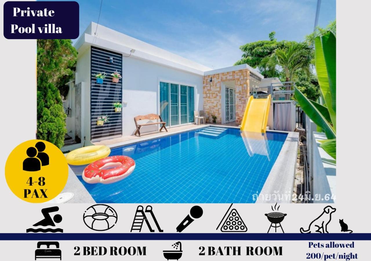 Little Hua-Hin Private Poolvilla From Beach 3Km HHQ Esterno foto